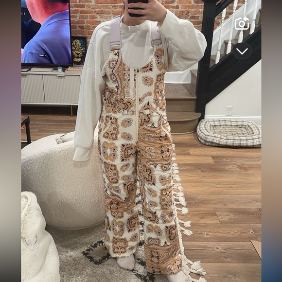 Free People Movement - Alpine Glow Ski Bib Medium - Picture 8 of 13